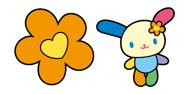 Sanrio Usahana and Flower