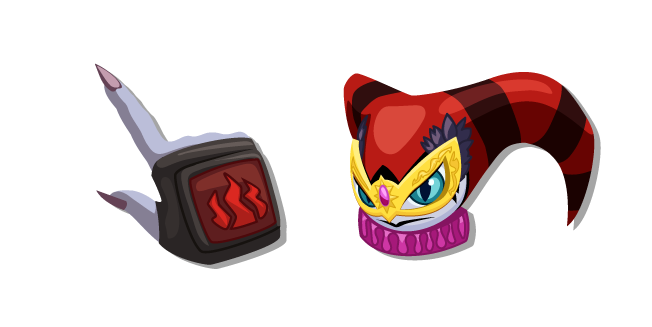 NiGHTS into Dreams Reala and his Hand