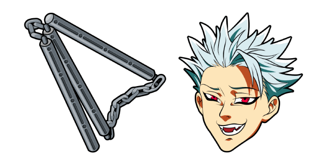 The Seven Deadly Sins Ban Three-Section Staff