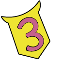 Seven Little Monsters Three pointer