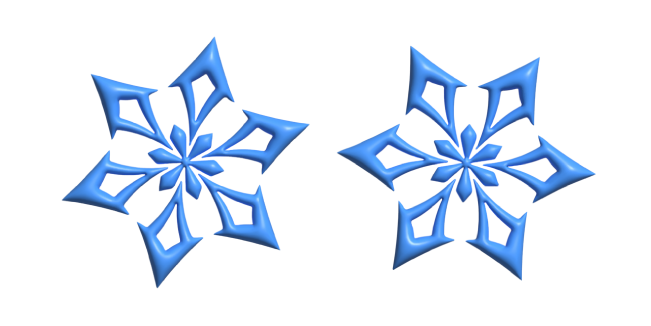 Simple 3D Genshin Impact Cryo