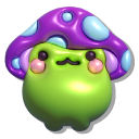Simple 3D Magical Frog and Mushroom cursor