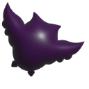 Simple 3D Purple Owl pointer