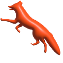 Simple 3D Red Fox pointer