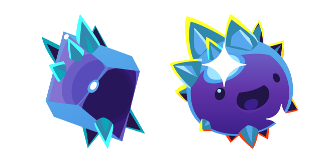 Slime Rancher Crystal Slime and Plort