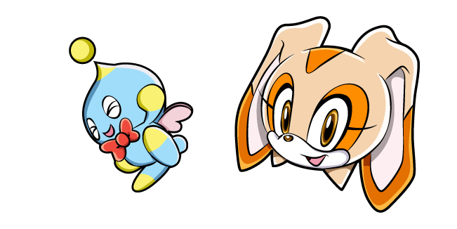 Sonic Cream the Rabbit and Cheese