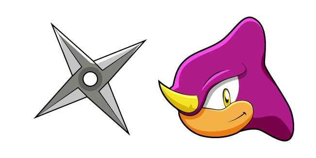 Sonic Espio the Chameleon and Shuriken