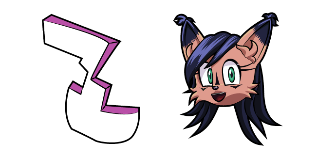 Sonic Nicole the Holo-Lynx and a Hologram