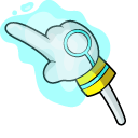 Sonic Silver the Hedgehog pointer