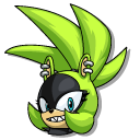 Sonic Surge the Tenrec and her Hand cursor