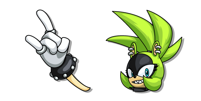 Sonic Surge the Tenrec and her Hand
