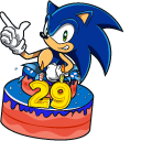 Sonic the Hedgehog 29th Birthday pointer