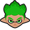 Splatoon 2 Green Inkling Splat Bomb cursor