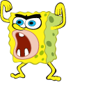 Caveman Spongebob pointer
