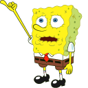 Dry SpongeBob  pointer