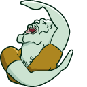 Handsome Squidward Falling cursor