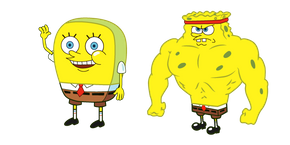 Increasingly Buff SpongeBob