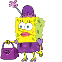 Lady SpongeBob and Robber Patrick pointer