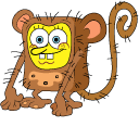 Monkey SpongeBob pointer