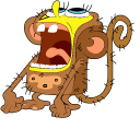 Monkey SpongeBob cursor