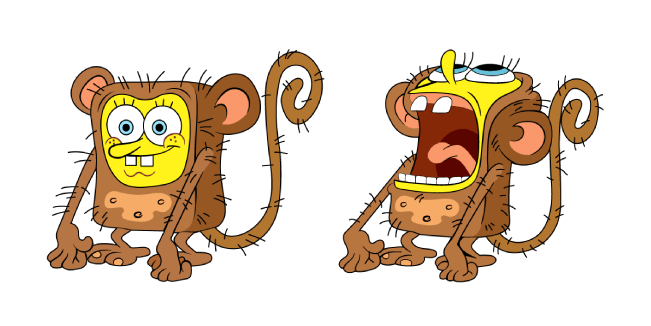 Monkey SpongeBob