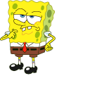 SpongeBob and Patrick Free Form Jazz Meme cursor
