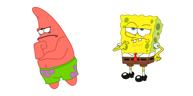 SpongeBob and Patrick Free Form Jazz Meme