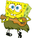 SpongeBob and Ukulele cursor