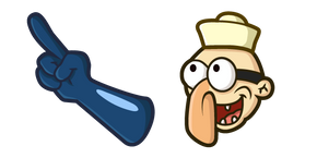 SpongeBob Barnacle Boy Blue Glove