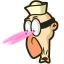 SpongeBob Barnacle Boy's Sulfur Vision Meme cursor