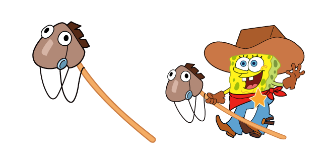SpongeBob Cowboy Yeehaw Meme