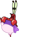 SpongeBob Dancing and Mr. Krabs cursor