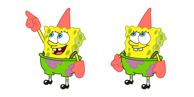Spongebob Dressed Up as Patrick