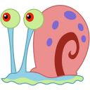 SpongeBob Gary the Snail Food Bowl cursor