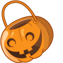 Spongebob Halloween Ghost and Jack-o-Lantern pointer