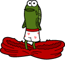 SpongeBob Heart Man cursor