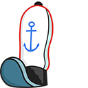 SpongeBob Krusty Krab Spatula & Hat cursor