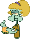 SpongeBob Lady Squidward cursor