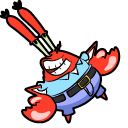 SpongeBob Mr Krabs Money Bag pointer