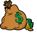 SpongeBob Mr Krabs Money Bag cursor