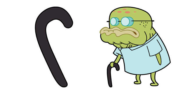 SpongeBob Old Man Walker