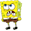 SpongeBob Overtime Meme pointer