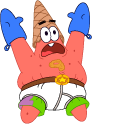 SpongeBob Patrick-Man cursor