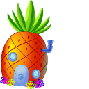 SpongeBob Pineapple House cursor