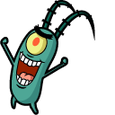 SpongeBob Plankton and Secret Formula cursor