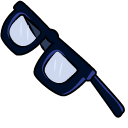 SpongeBob Plankton in Glasses pointer