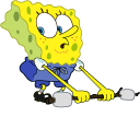 SpongeBob Ripped Pants pointer