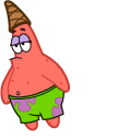 SpongeBob Scared Patrick pointer
