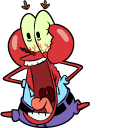SpongeBob Shocked Mr. Krabs cursor
