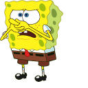 SpongeBob Something Smells Meme cursor